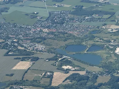 Julemosegård fra luften · 2