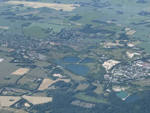Julemosegård fra luften · 3